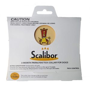 - Scalibor 3 Month Paralysis Tick Collar