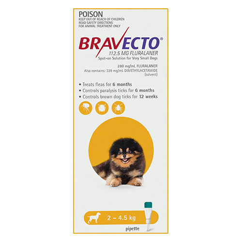 Bravecto Spoton for Dogs Dave's Dogs